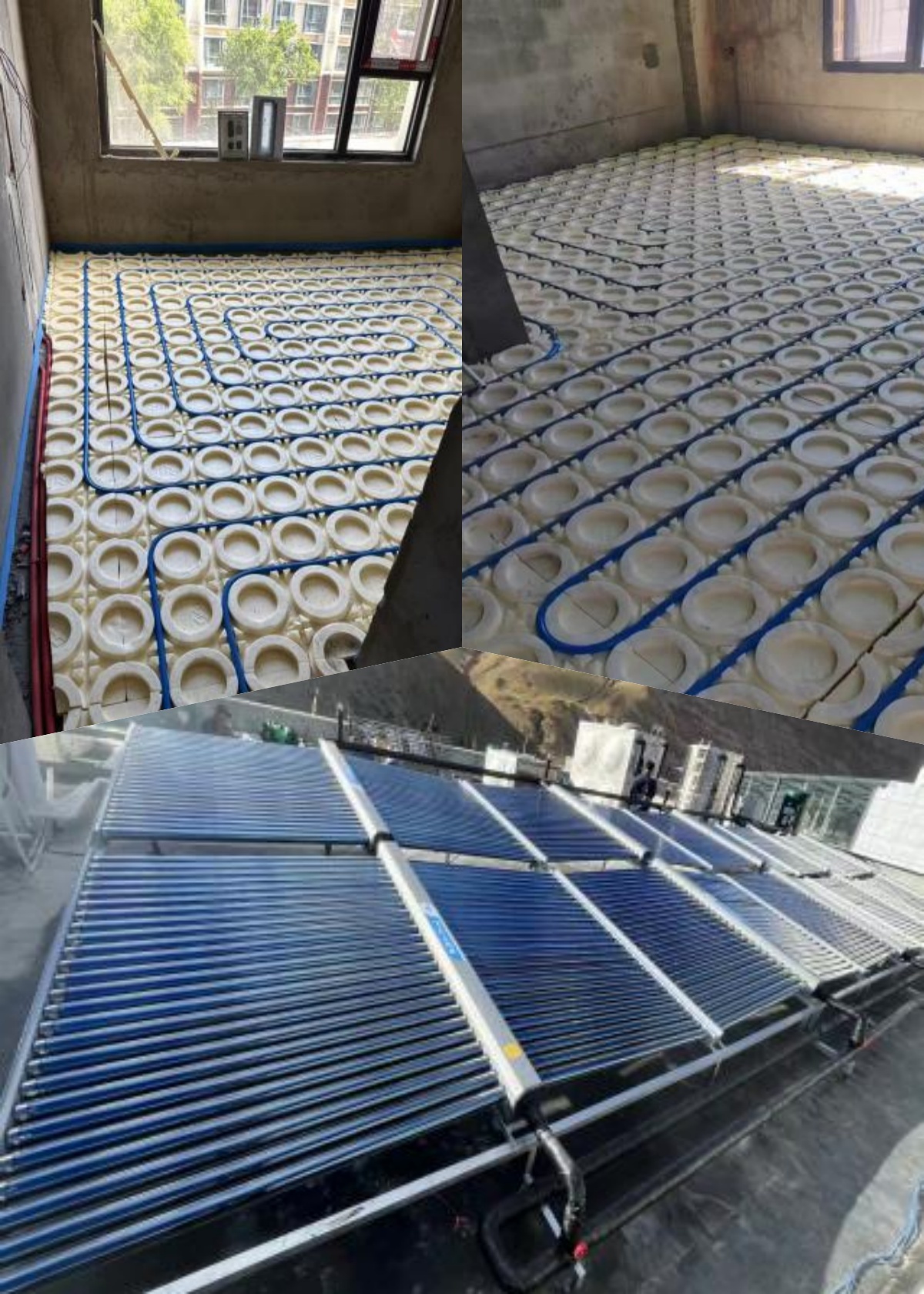 Latest company case about Solar + Air Source Heat Pump Hybrid Project